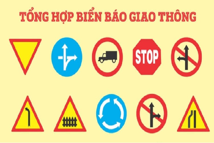 Cách phân biệt các loại biển báo giao thông